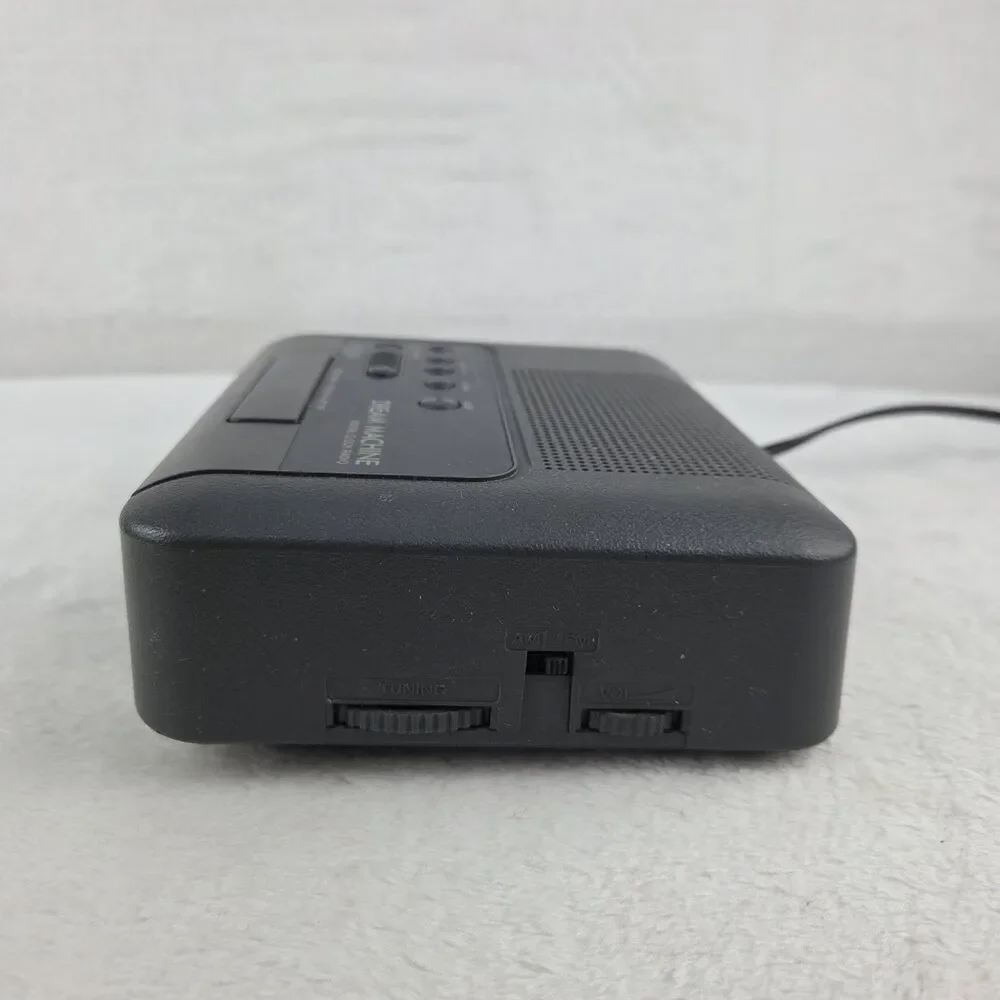 Vintage Sony Dream Machine FM AM‎ Digital Clock Radio Black ICF-C240